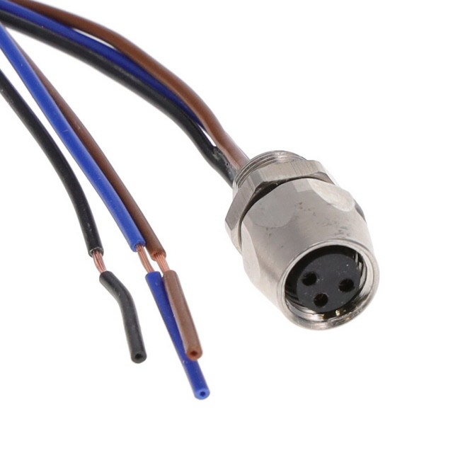 CIRC CBL 3POS PLUG TO WIRE 1.64'