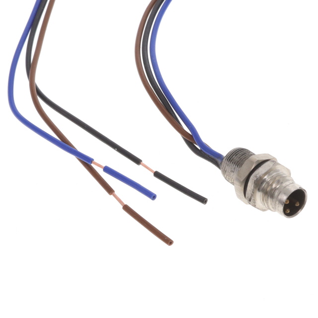 CIRC CBL 3POS RCPT TO WIRE 1.64'