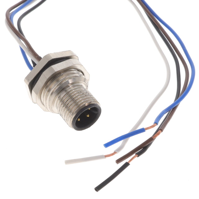 CIRC CBL 4POS RCPT TO WIRE 0.66'