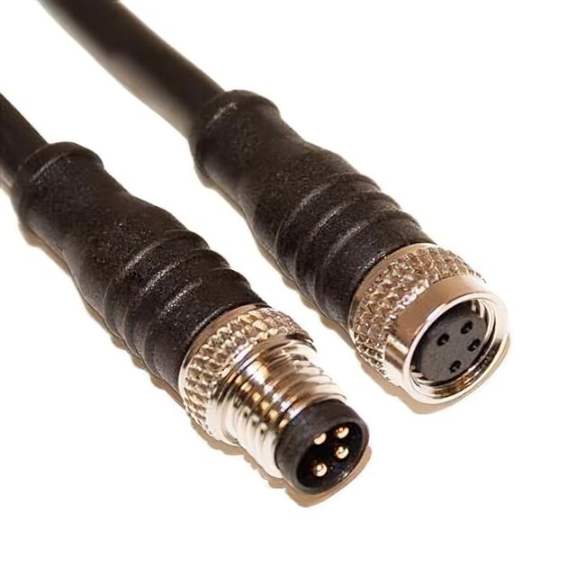 CIR CBL 4POS RCPT TO PLUG 13.12'