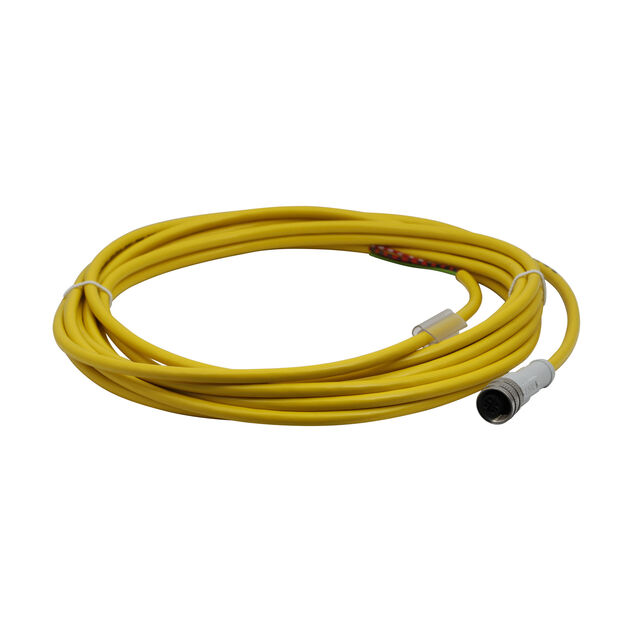 CORDSET,AC,4P 4W,5M,YEL