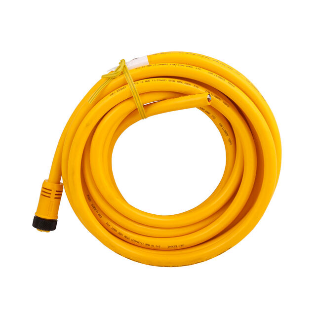 CORDSET,MINI,5P 5W,ST FEM,16GA,6