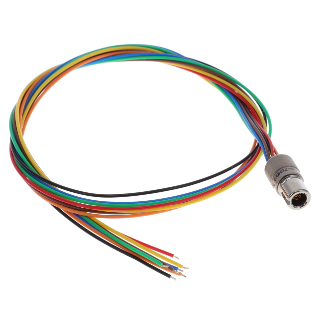 CIRC CBL 7POS PLUG TO WIRE 1.5'