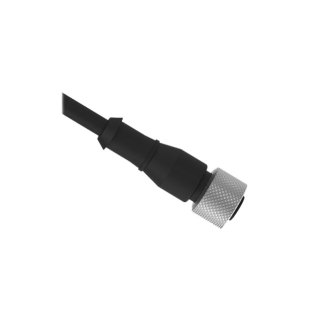 CIRC CBL 4POS PLUG TO WIRE 3'