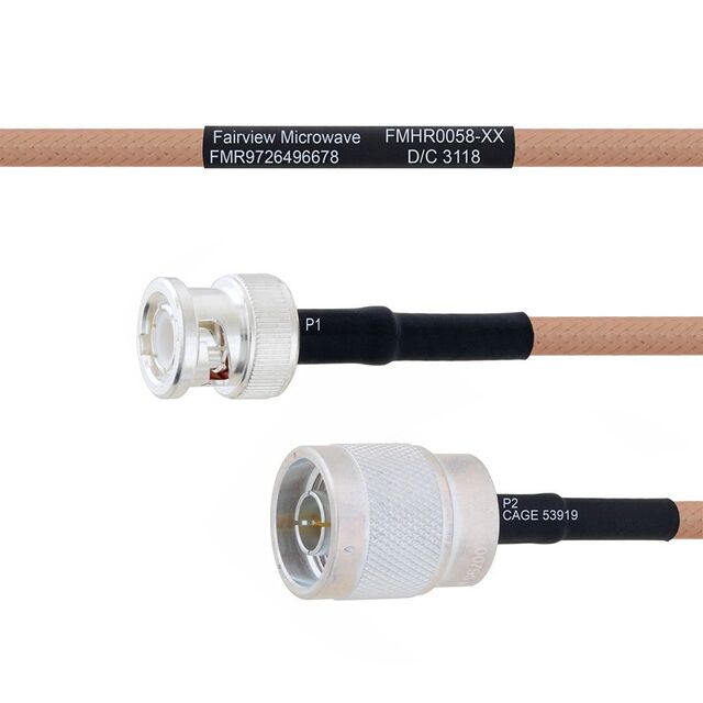COAX CBL BNC TO N-TYPE 24"
