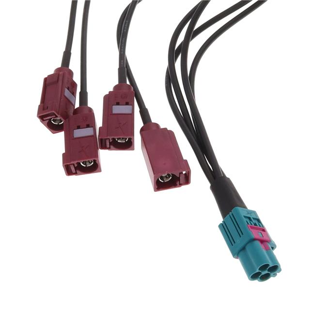 FAKRA QUAD MINI Z PLUG TO 1M RG-