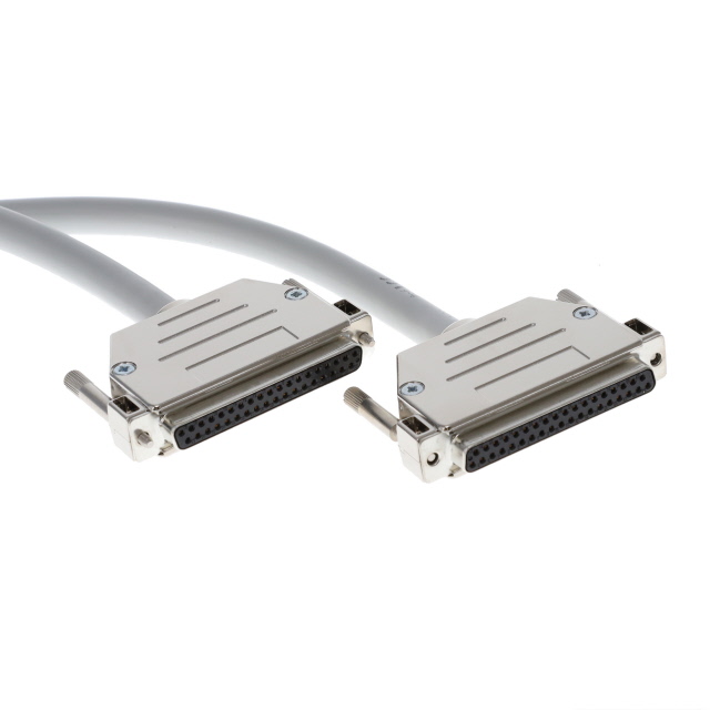 CABLE ASSY DB37 SHIELDED GRAY 3M