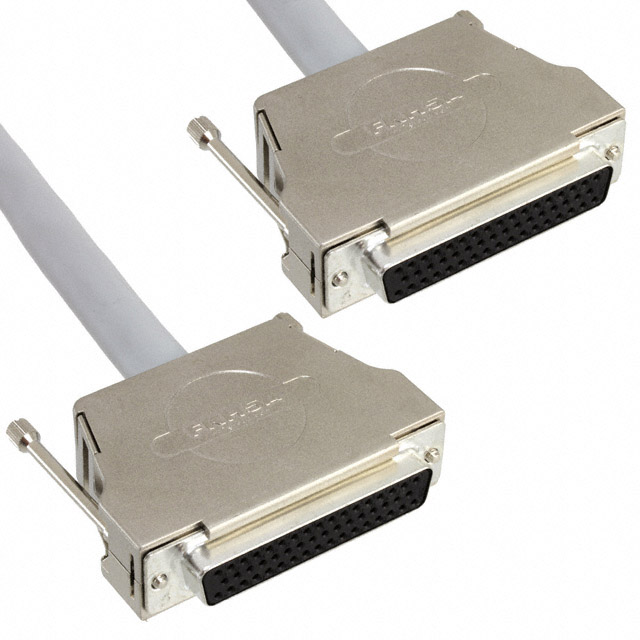 CABLE ASSY DB50 SHIELDED GRAY 1M