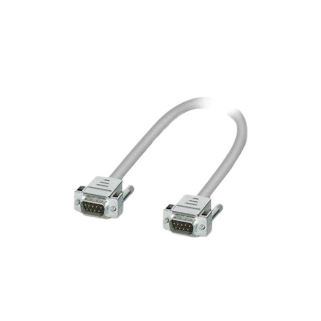 CABLE ASSY DB09 SHIELDED GRAY 2M