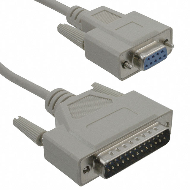 CABLE ASSY DB09 TO DB25 1.83M