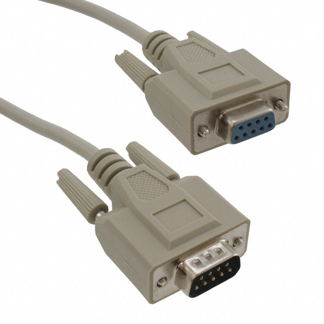 CABLE ASSY DB09 SHLD BEIGE 1.83M