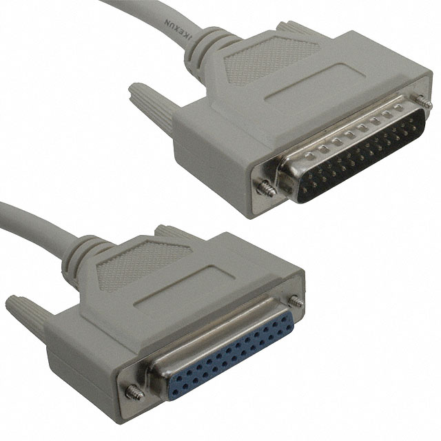 CABLE ASSY DB25 SHLD BEIGE 1.83M