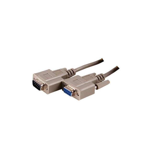 NETWORKING SER CABLE DB9 M-F 10'