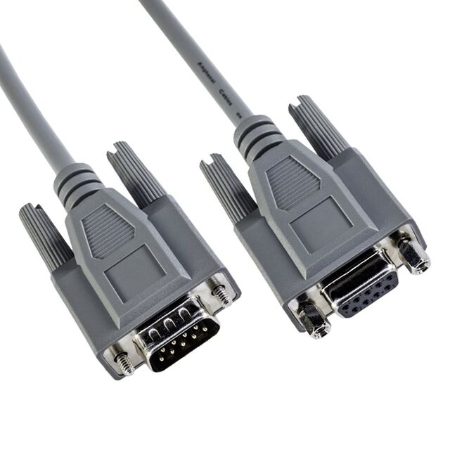 CABLE ASSY DB09 SHLD GRAY 1.52M