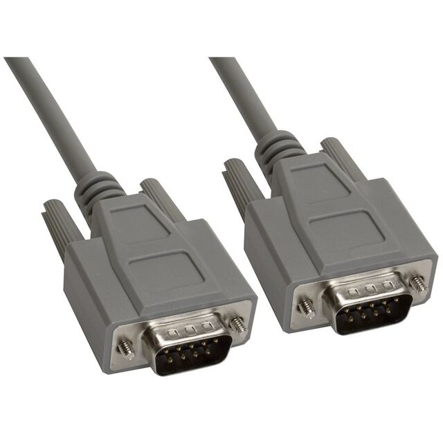 CABLE, DB9M/M DBL SHLD 1'