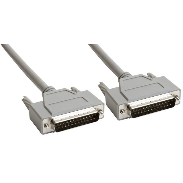 CABLE, DB25M/M DBL SHLD 5'
