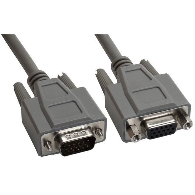 CABLE, HD15M/F DBL SHLD 6' (NOT