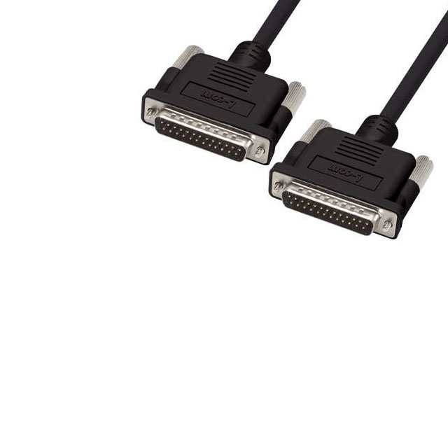CADB25M/M BLK DBL SHLD 10'