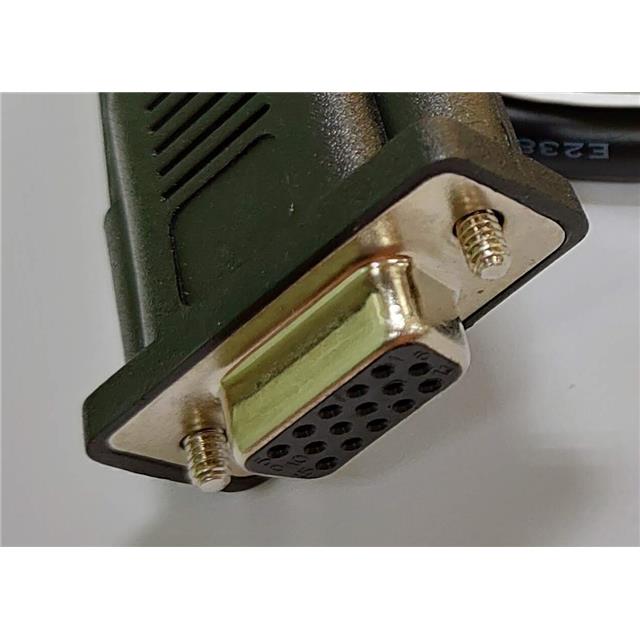 CABLE ASSY HD15 SHLD BLACK 3.05M