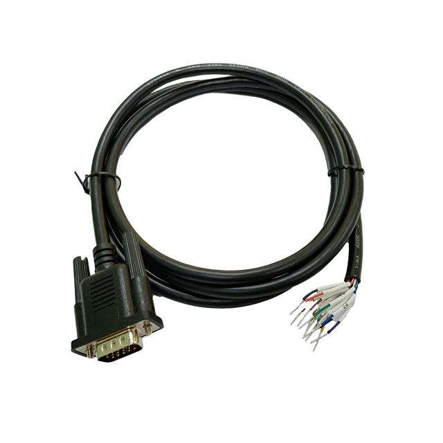 CABLE ASSY HD15 SHLD BLACK 3.05M