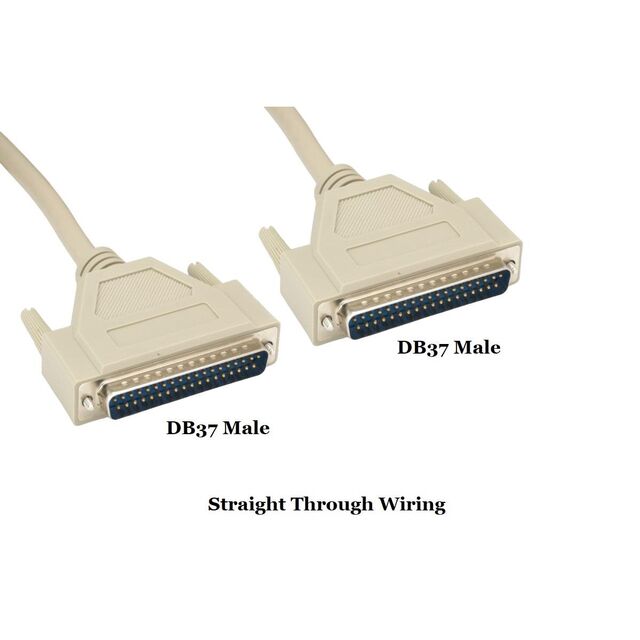 RS449 DB37/37 M/M SHLD MOLD 3FT
