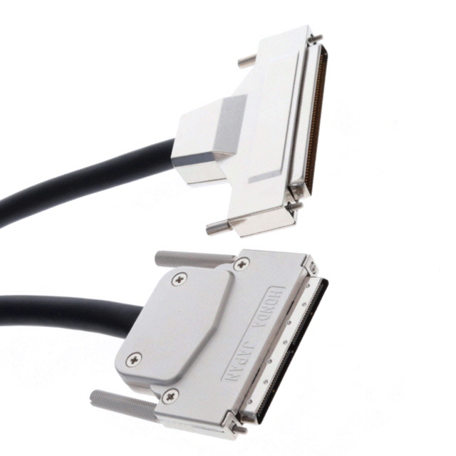 CABLE ASSY SHIELDED BLACK 1M