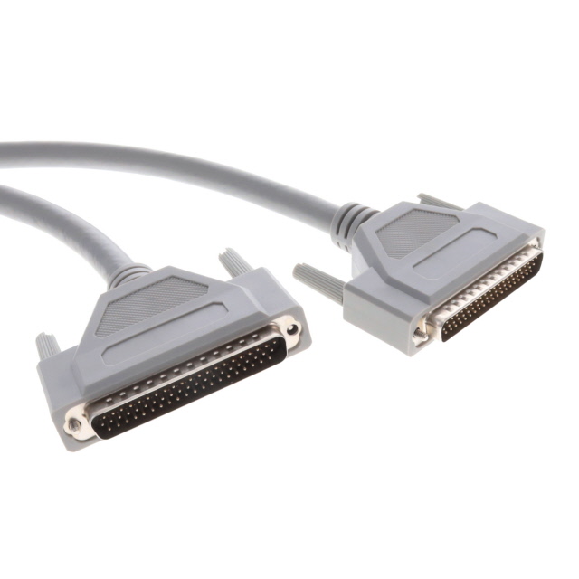 CABLE ASSY DB62 SHIELDED GRAY 3M