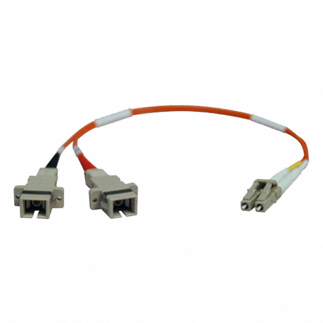 FIBER OPTC CBL LC-SC DUPLX 305MM
