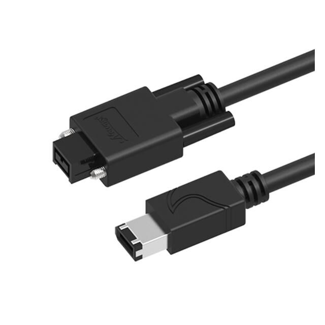 IEEE1394 9P Lock to 6P, 10m