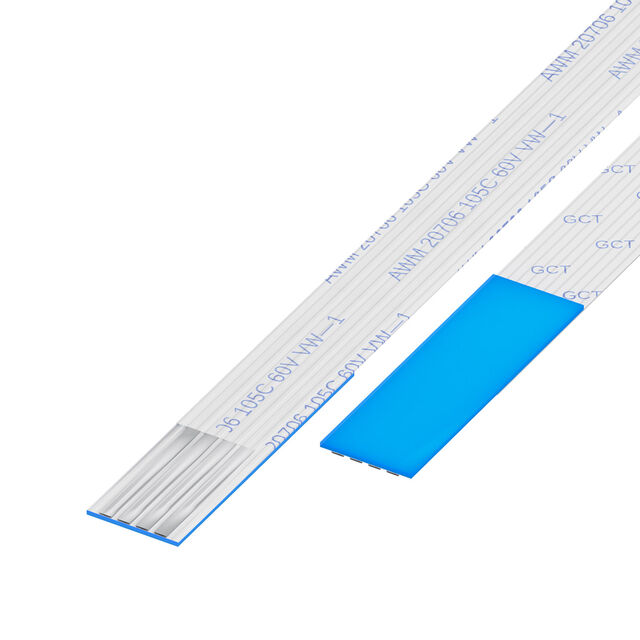 1MM PITCH FFC, 4 CONTACTS, D TYP