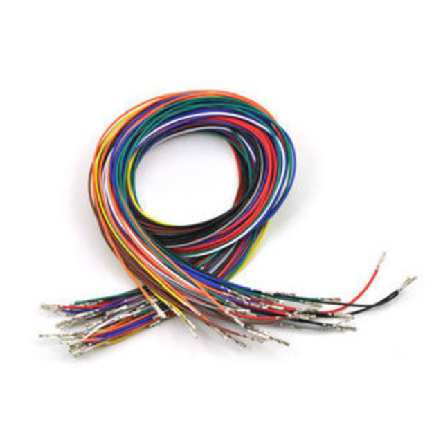 HOOK-UP 30AWG 600V WHITE 6.56'