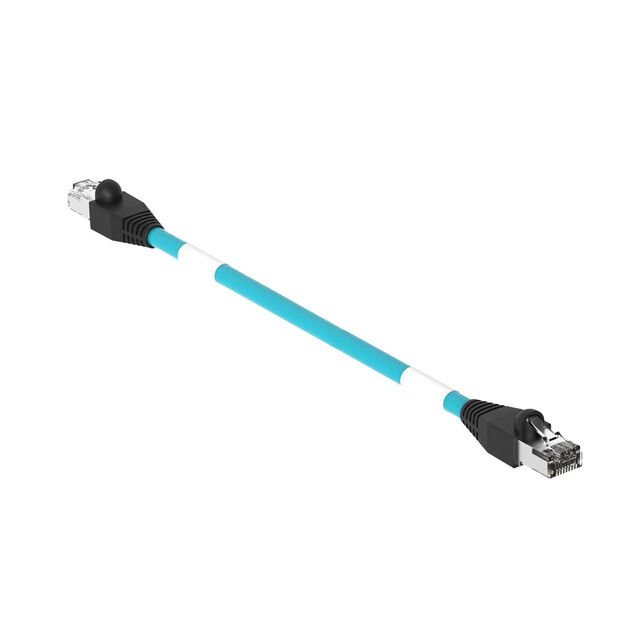 ENET RJ45/RJ45 2PR 34M TPE TEAL