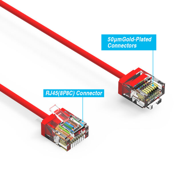 1Ft Cat6A UTP Super-Slim Etherne