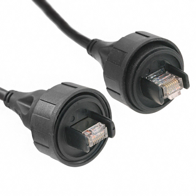 CABLE MOD 8P8C PLUG-PLUG 6.56'