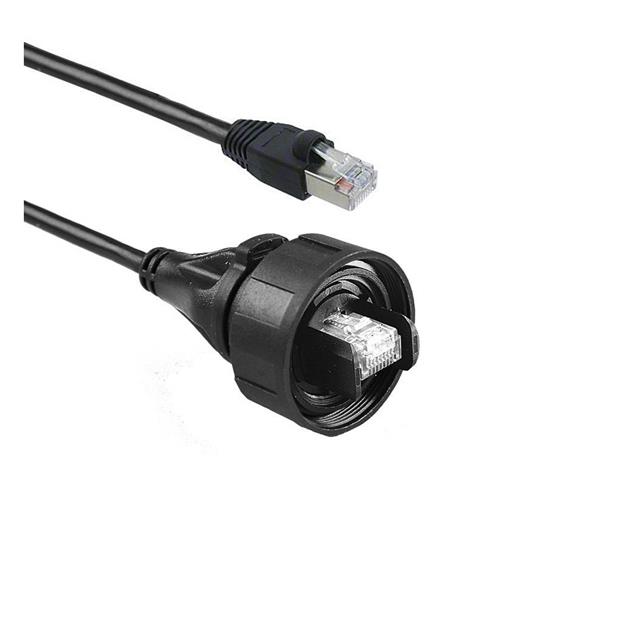 CABLE MOD 8P8C PLUG-PLUG 6.56'