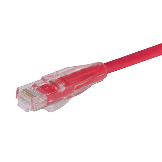 CBL RJ45 CAT5E XVR RED 1FT