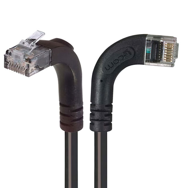C5E PVC UTP RGT-UP BLK 7F