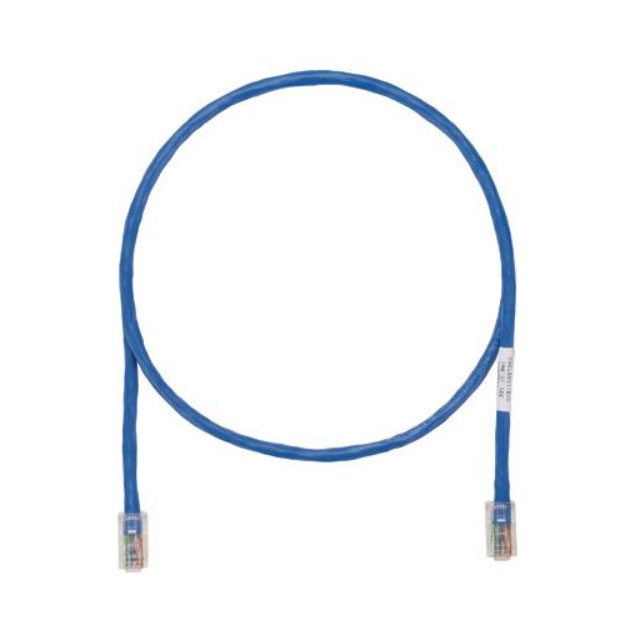 COPPER PATCH CORD, CAT 6, BLUE U