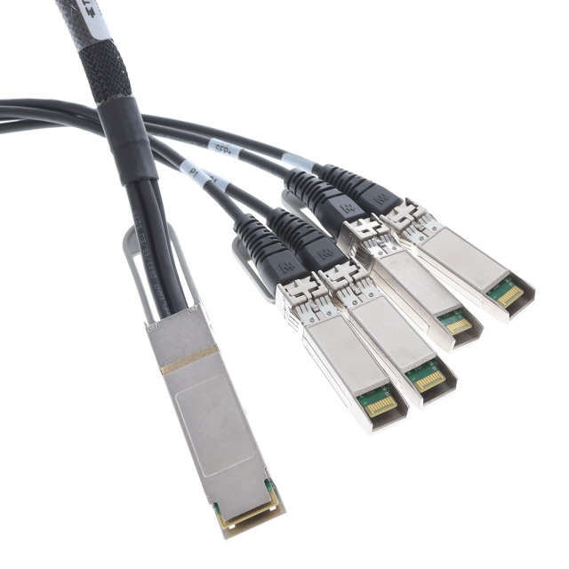 QSFP28 TO 4SFP28, 1.0 METER, 30A