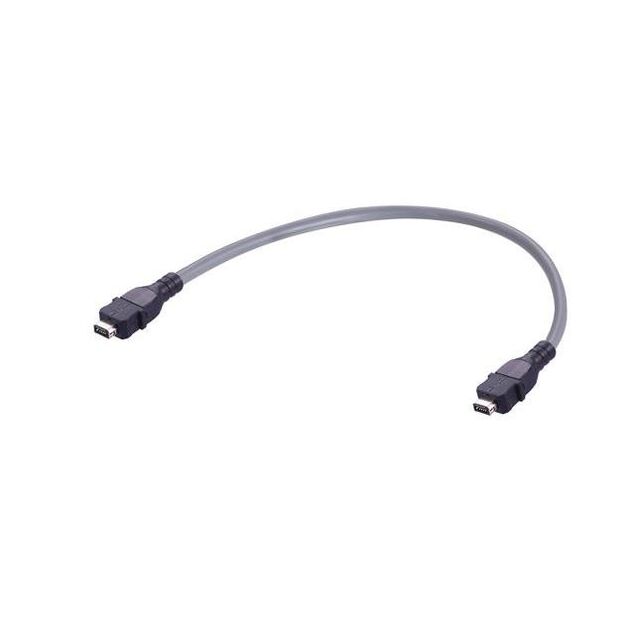 IX TYPE B OM 10XAWG26 PUR 0.5M