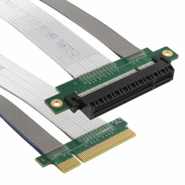 CABLE ASSY PCIE X8 F-M 250MM 1=1