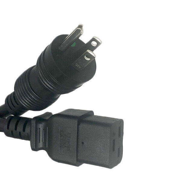 CORD 14AWG NEMA 5-15P-IEC320 10'