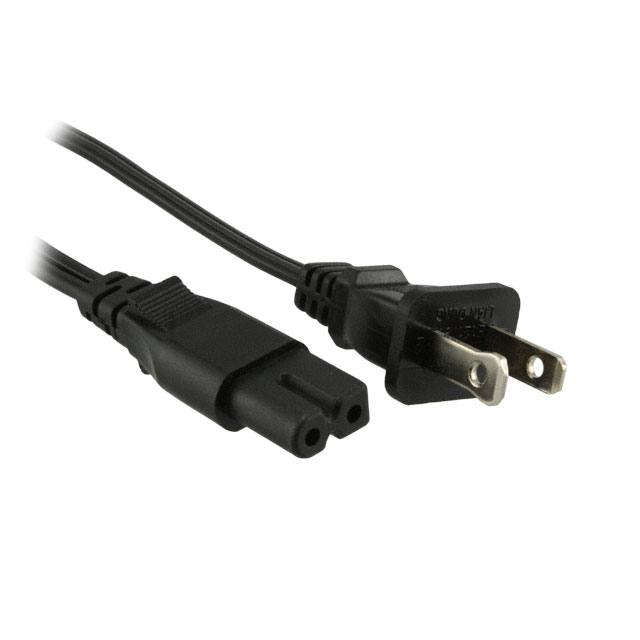 CORD 18AWG 1-15P TO IEC320-C7 8'