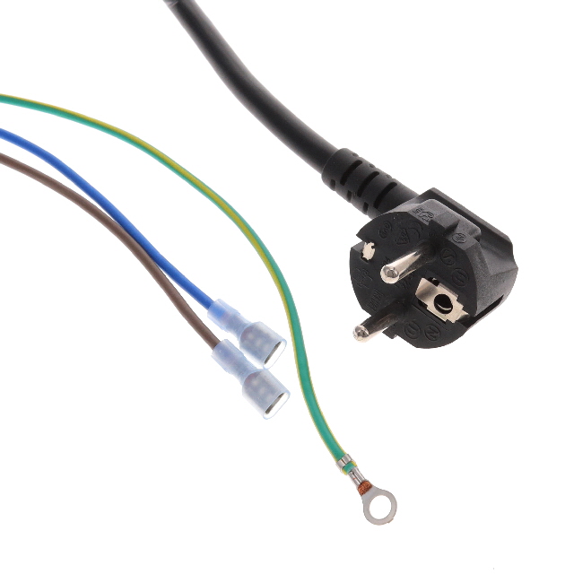 CORD 16AWG CEE 7/7-2 QC 10.21'
