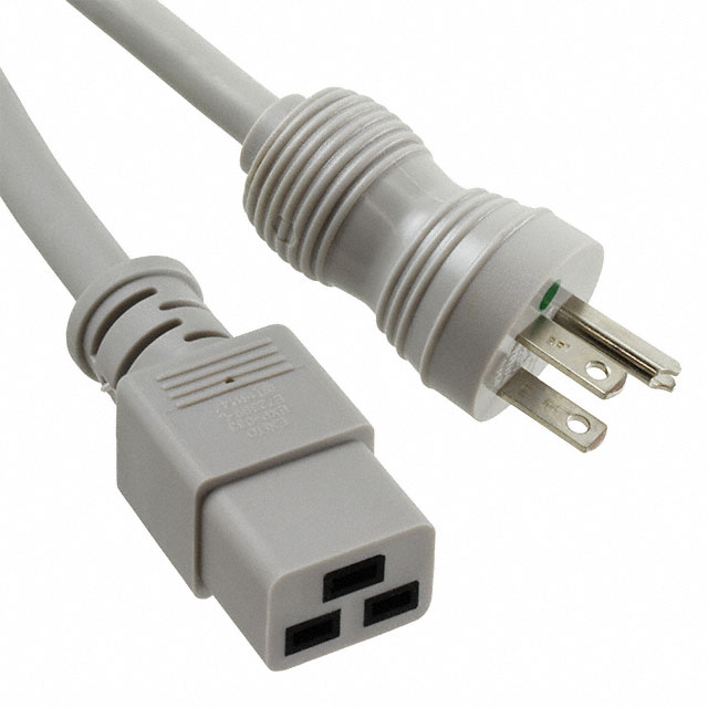 CRD 14AWG NEMA5-15P - 320C19 10'