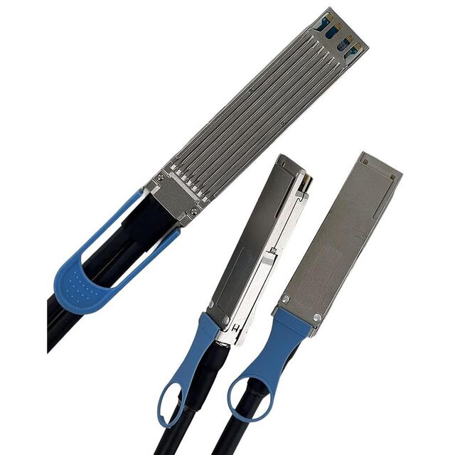 800G OSFP - 2X400G QSFP DAC - 4M