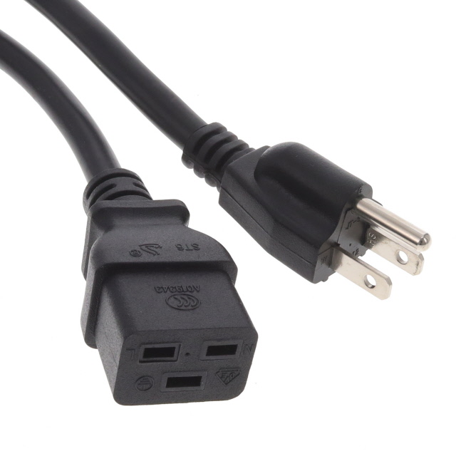 US POWER CORD WITH IEC APPLIANCE