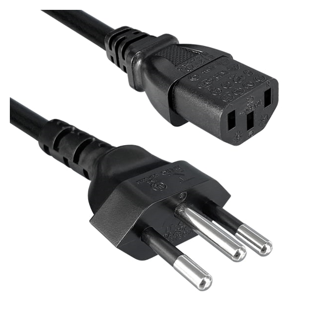 CORD 18AWG NBR 14136 - C13 5.91'
