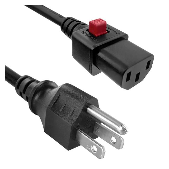 NEMA 5-15P TO Q-SECURE LOCKING I