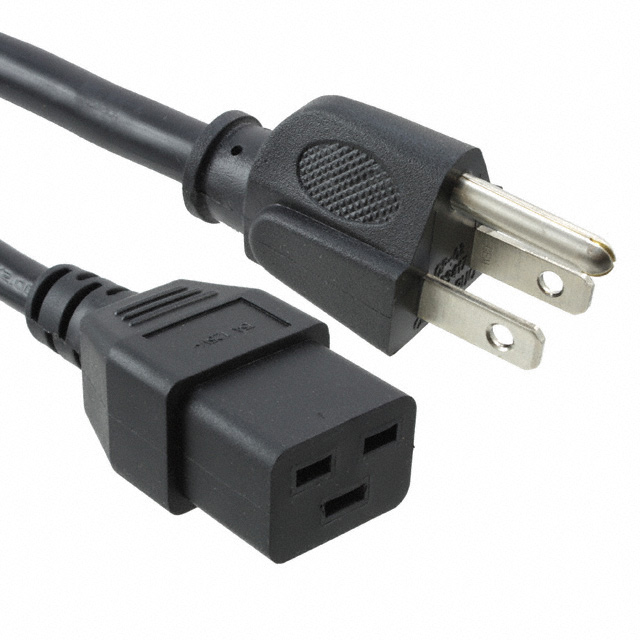 CORD 14AWG 5-15P - 320-C19 8.2'